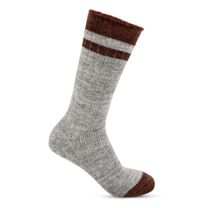 totes toasties® Mens Wool Blend Ankle Socks (Twin Pack) Black / Grey Extra Image 5